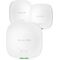 HPE Networking Instant On Access Point AP21 2x2 WiFi 6 Indoor Wireless Access Point (3 Pack) | Single-Room, Secure, Smart Mesh Support | Power Source Not Included | US Model (S1T08A-3PACK), Model: Power Adapter Not Included - 3 Pack