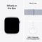 Apple Watch Series 10 [GPS 42mm case] Smartwatch with Silver Aluminium Case with Blue Cloud Sport Loop. Fitness Tracker, ECG App, Always-On Retina Display, Carbon Neutral, Velicina sata: 42mm case + Small/Medium band, Color: Silver Aluminium Case with Blue Cloud Sport Loop, 2 image