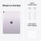 Apple iPad Air 13-inch with M3 chip Built for Apple Intelligence, Liquid Retina Display, 128GB, 12MP Front/Back Camera, Wi-Fi 6E, Touch ID, All-Day Battery Life — Purple, Velicina hard diska: 1TB, Color: Purple, 2 image