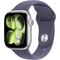 Apple Watch Series 11 [GPS 42mm] Smartwatch with Silver Aluminum Case with Purple Fog Sport Band - S/M. Sleep Score, Fitness Tracker, Health Monitoring, Always-On Display, Water Resistant MEU64RK/A, Velicina sata: 42mm case + Small/Medium band, Color: Silver Aluminum Case w/ Purple Fog Sport Band