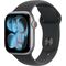 Apple Watch Series 11 [GPS 42mm] Smartwatch with Space Gray Aluminum Case with Black Sport Band - S/M. Sleep Score, Fitness Tracker, Health Monitoring, Always-On Display, Water Resistant MEQW4RK/A, Velicina sata: 42mm case + Small/Medium band, Color: Space Gray Aluminum Case w/ Black Sport Band