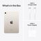 Apple iPad mini (A17 Pro): Apple Intelligence, 8.3-inch Liquid Retina Display, 512GB, Wi-Fi 6E, 12MP Front/12MP Back Camera, Touch ID, All-Day Battery Life — Starlight, Velicina hard diska: 512GB, Color: Starlight, 2 image