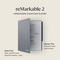 reMarkable - 2 - 10.3” Paper Tablet with Marker Plus and Polymer Weave Book Folio - Gray, 2 image