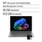 HP - OmniBook X - 14" 2K OLED Touchscreen Laptop - Snapdragon X Plus (2025) - 16GB Memory - 512GB SSD - Copilot+ PC - Meteor Silver