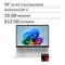 HP - OmniBook 3 - 14" 2K Touchscreen Laptop - Snapdragon X - 16GB Memory - 512GB SSD - Copilot+ PC - Glacier Silver